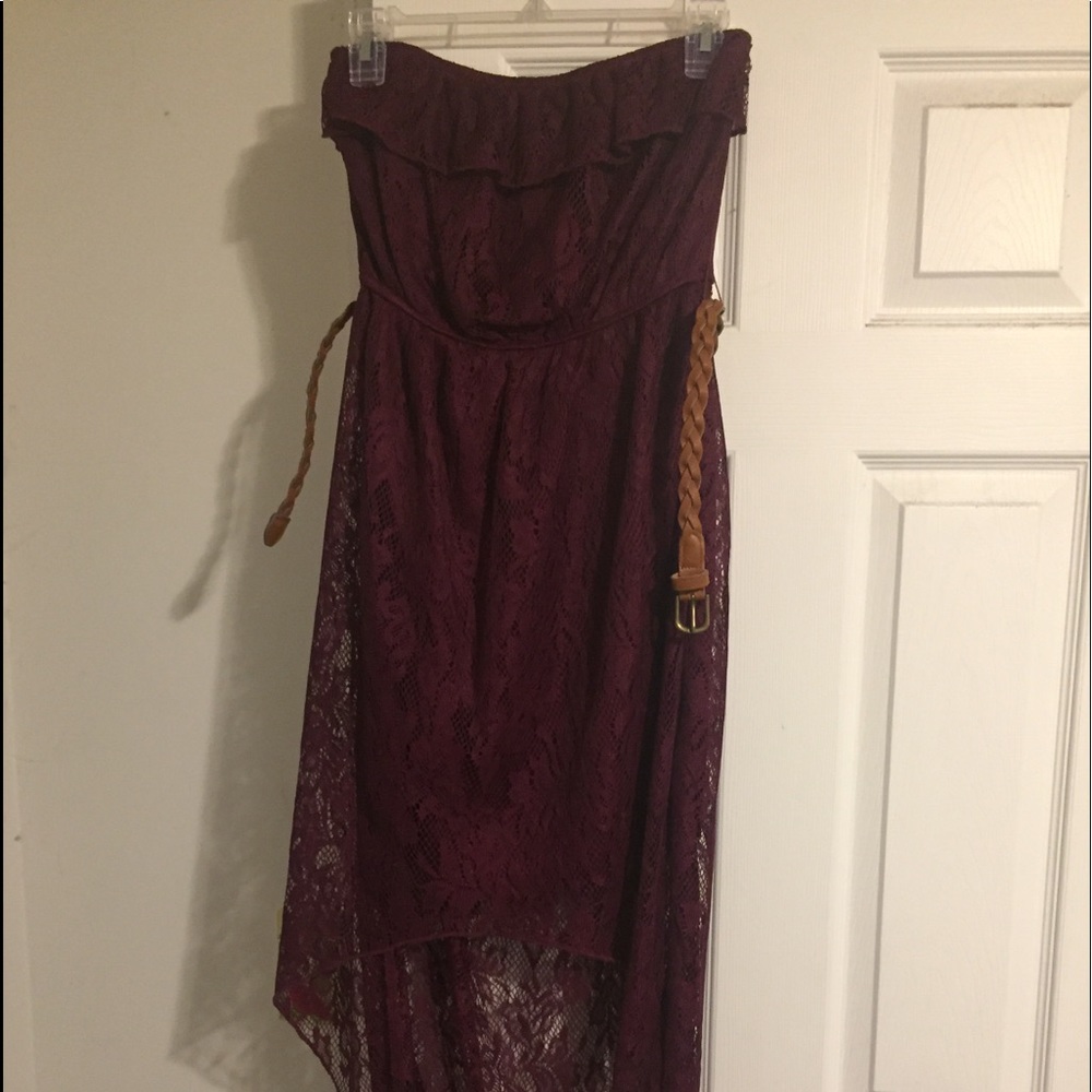 High Low strapless dress.❤️